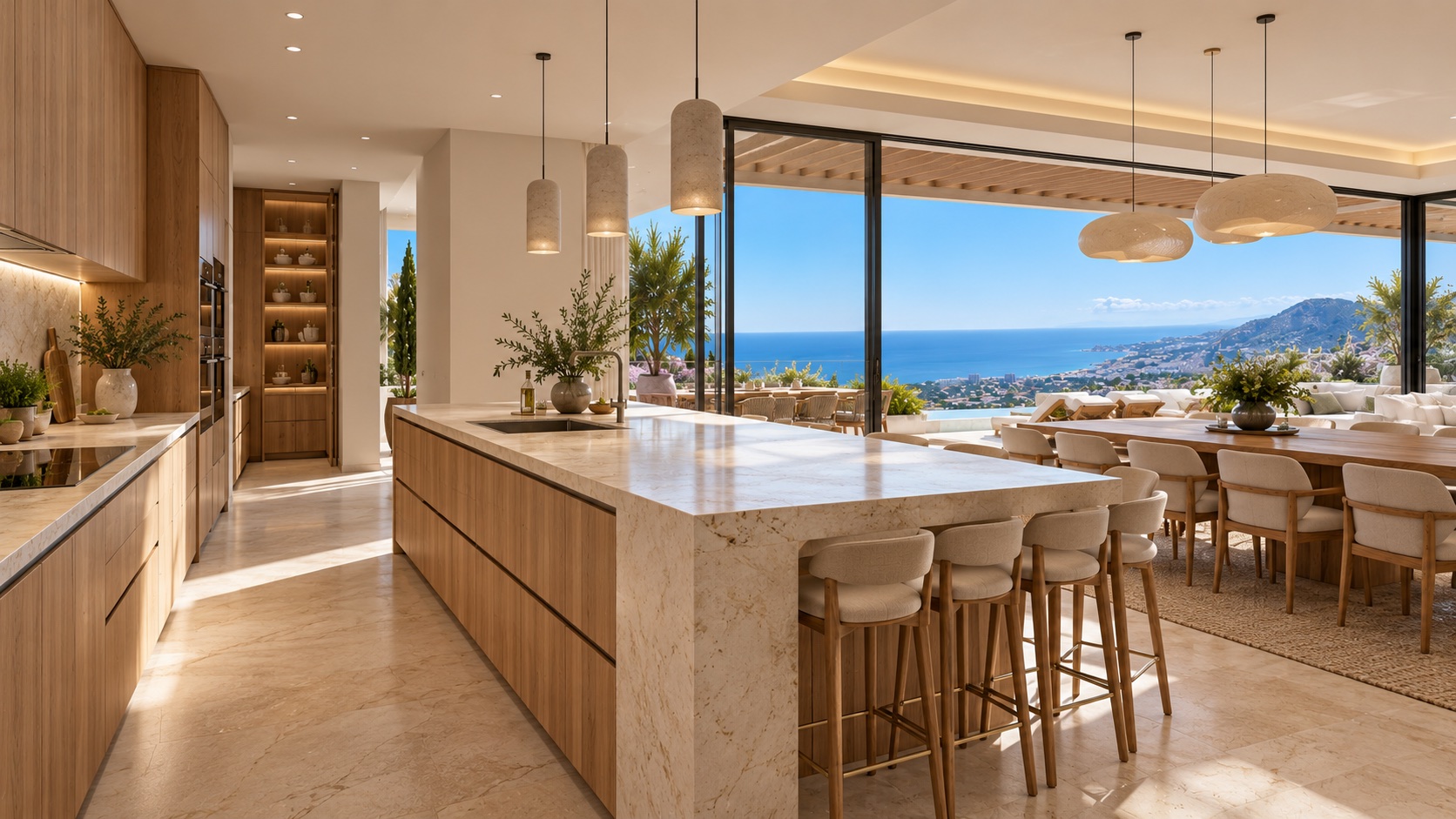 Penthouse kitchen