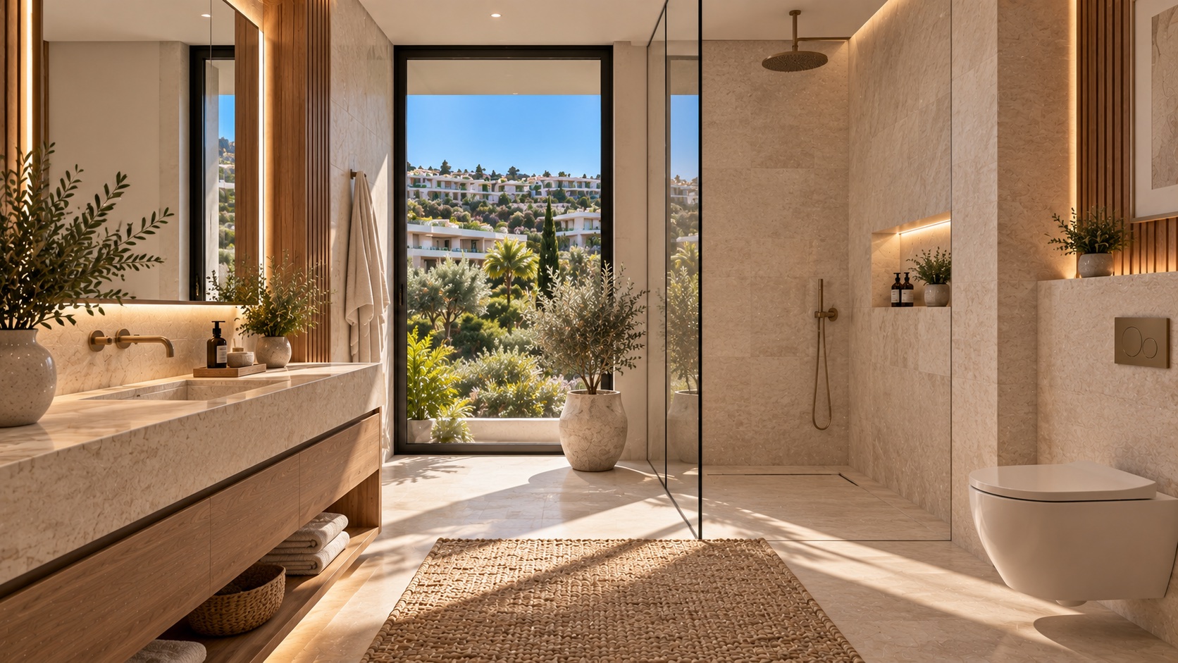 Second bathroom